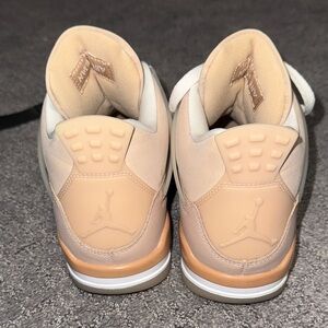 Jordan Athletic Shoes in Beige and White